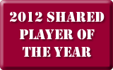 2012 Shared Player of the Year