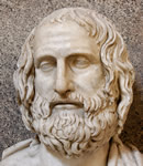 portrait of Euripides
