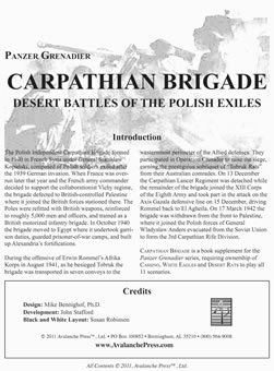 Carpathian Brigade boxcover