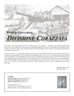 Divisione Corazzata boxcover