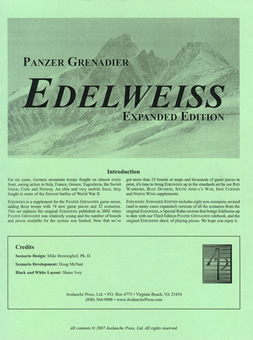 Edelweiss: Expanded boxcover