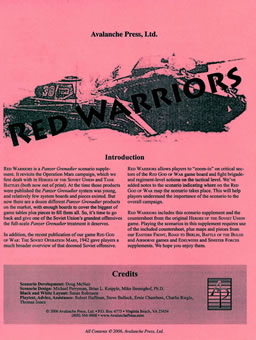Red Warriors boxcover
