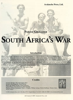 South Africa's War boxcover