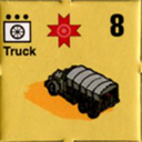 Panzer Grenadier Headquarters Library Unit: Romania Army Truck for Panzer Grenadier game series