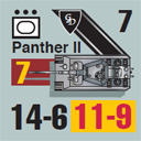 Panzer Grenadier Headquarters Library Unit: Germany Grossdeutschland Division Panther II for Panzer Grenadier game series