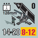 Panzer Grenadier Headquarters Library Unit: Germany Grossdeutschland Division 128mm for Panzer Grenadier game series