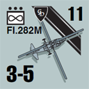 Panzer Grenadier Headquarters Library Unit: Germany Grossdeutschland Division Fl.282M for Panzer Grenadier game series