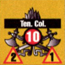 Panzer Grenadier Headquarters Library Unit: Italy Regio Esercito Ten. Colonel for Panzer Grenadier game series
