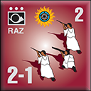 Panzer Grenadier Headquarters Library Unit: Hyderabad Razakars RAZ for Panzer Grenadier game series