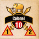 Panzer Grenadier Headquarters Library Unit: India Army Colonel for Panzer Grenadier game series