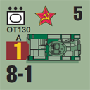 Panzer Grenadier Headquarters Library Unit: Soviet Union Army (RKKA) OT-130 for Panzer Grenadier game series