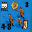 Panzer Grenadier Headquarters Library Unit: Japan Imperial Japanese Navy PARA for Panzer Grenadier game series