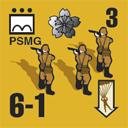 Panzer Grenadier Headquarters Library Unit: Japan Imperial Japanese Army PSMG for Panzer Grenadier game series