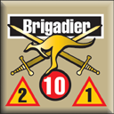 Panzer Grenadier Headquarters Library Unit: Australia Army Brigadier for Panzer Grenadier game series