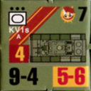 Panzer Grenadier Headquarters Library Unit: Soviet Union Guards KV1s for Panzer Grenadier game series