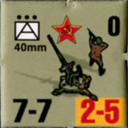 Panzer Grenadier Headquarters Library Unit: Soviet Union Army (RKKA) 40mm AA for Panzer Grenadier game series