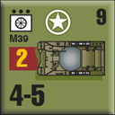 Panzer Grenadier Headquarters Library Unit: United States Army M39 for Panzer Grenadier game series
