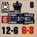 Panzer Grenadier Headquarters Library Unit: Britain Army Churchill CS for Panzer Grenadier game series