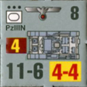 Panzer Grenadier Headquarters Library Unit: Germany Heer PzIIIn for Panzer Grenadier game series