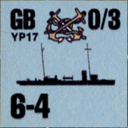 Panzer Grenadier Headquarters Library Unit: United States Navy YP-17 for Panzer Grenadier game series