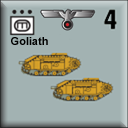 Panzer Grenadier Headquarters Library Unit: Germany Heer Goliath for Panzer Grenadier game series