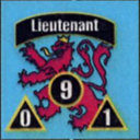 Panzer Grenadier Headquarters Library Unit: Luxembourg Corps des Gendarmes et Volontaires Lieutenant for Panzer Grenadier game series