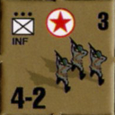 Panzer Grenadier Headquarters Library Unit: North Korea Chosŏn inmin'gun INF for Panzer Grenadier game series