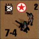 Panzer Grenadier Headquarters Library Unit: North Korea Chosŏn inmin'gun HMG for Panzer Grenadier game series