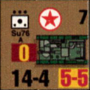 Panzer Grenadier Headquarters Library Unit: North Korea Chosŏn inmin'gun Su76 for Panzer Grenadier game series