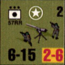 Panzer Grenadier Headquarters Library Unit: United States Army 57RR for Panzer Grenadier game series