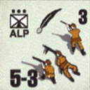 Panzer Grenadier Headquarters Library Unit: Italy Corpo Alpini ALP for Panzer Grenadier game series