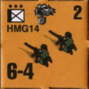 Panzer Grenadier Headquarters Library Unit: Italy Corpo dei Carabinieri Reali HMG14 for Panzer Grenadier game series