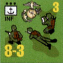 Panzer Grenadier Headquarters Library Unit: United States Marine Corps INF for Panzer Grenadier game series