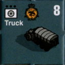 Panzer Grenadier Headquarters Library Unit: Imperial Germany Deutsches Heer Truck for Panzer Grenadier game series