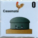 Panzer Grenadier Headquarters Library Unit: Imperial Germany Deutsches Heer Casemate for Panzer Grenadier game series