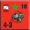 Panzer Grenadier Headquarters Library Unit: France Moroccan Ground Forces DRG for Panzer Grenadier game series