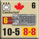 Panzer Grenadier Headquarters Library Unit: Canada Army Centurion for Panzer Grenadier game series