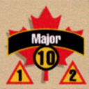 Panzer Grenadier Headquarters Library Unit: Canada Army Major for Panzer Grenadier game series