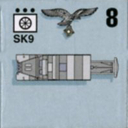Panzer Grenadier Headquarters Library Unit: Germany Luftwaffe SK9 for Panzer Grenadier game series