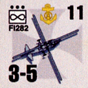 Panzer Grenadier Headquarters Library Unit: Imperial Germany Colonial Defense Force Fl282 for Panzer Grenadier game series