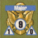 Panzer Grenadier Headquarters Library Unit: United States Army Major for Panzer Grenadier game series