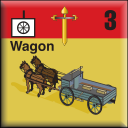 Panzer Grenadier Headquarters Library Unit: Kingdom of Spain Ejército de Tierra Wagon for Panzer Grenadier game series