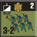 Panzer Grenadier Headquarters Library Unit: United States Army BUF for Panzer Grenadier game series