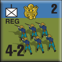 Panzer Grenadier Headquarters Library Unit: United States Army REG for Panzer Grenadier game series