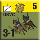 Panzer Grenadier Headquarters Library Unit: United States Army USVC for Panzer Grenadier game series