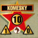Panzer Grenadier Headquarters Library Unit: Russian Soc Federative Sov Rep Red Army Komesky for Panzer Grenadier game series