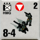 Panzer Grenadier Headquarters Library Unit: Austria Army HMG for Panzer Grenadier game series