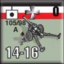 Panzer Grenadier Headquarters Library Unit: German Empire Heer 105/98 for Panzer Grenadier game series
