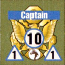 Panzer Grenadier Headquarters Library Unit: United States Army Captain (Cav) for Panzer Grenadier game series