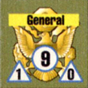Panzer Grenadier Headquarters Library Unit: United States Army General (Vol) for Panzer Grenadier game series